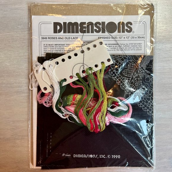 LAST CHANCE!  Beautiful Roses and Old Lace Cross Stitch - Picture 5 of 7